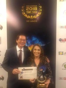 Prêmio Top 100 – Melhores 2018 - IME - Clínica Cidadã